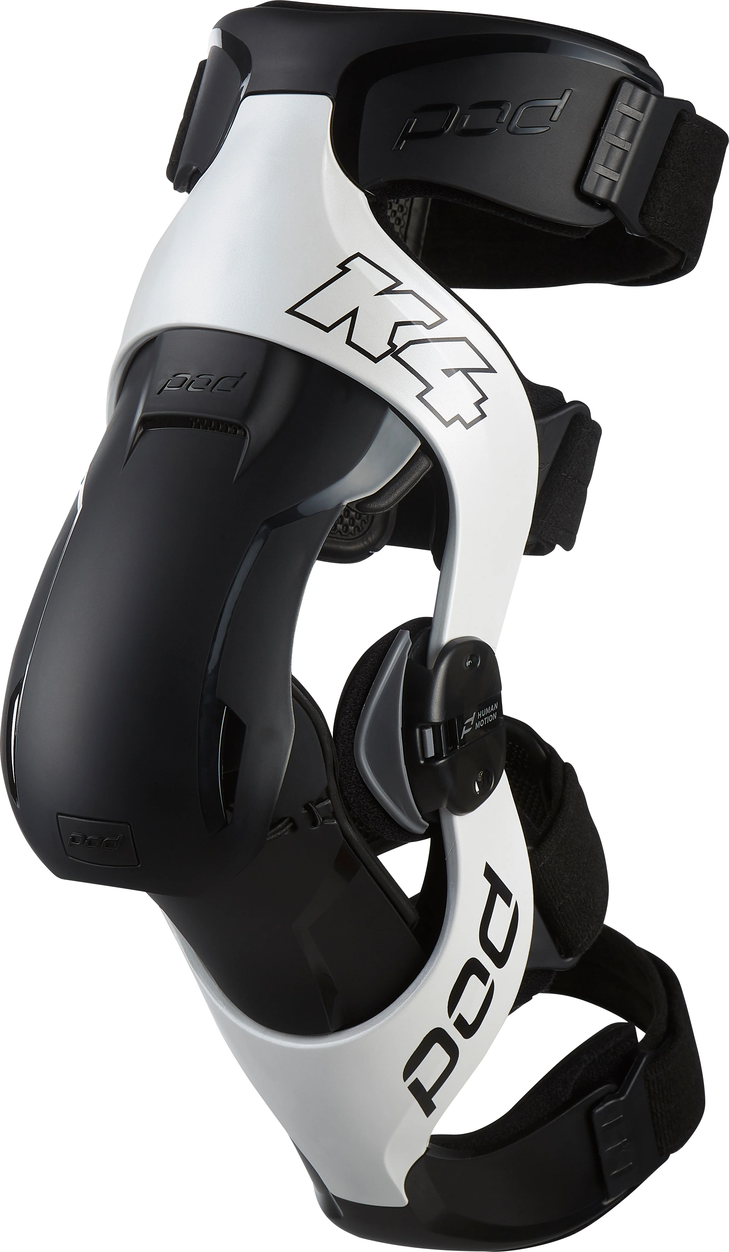 K4 V2.0 Knee Brace (Pr) Wht/Blk   M/L - Image 2