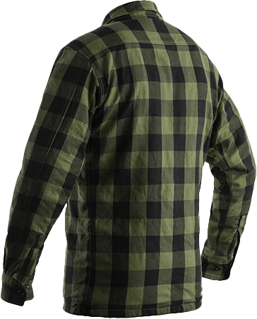 Kevlar Lumberjack Ce Shirt Green Check Textile Xs - Image 2