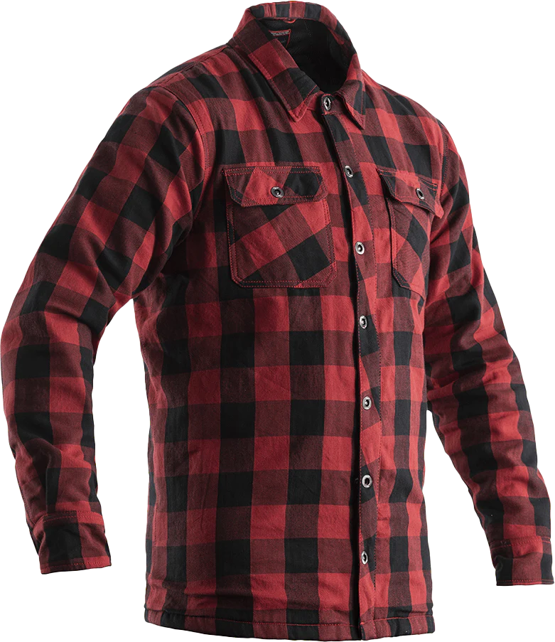 Kevlar Lumberjack Ce Shirt Red Check Textile 2xl