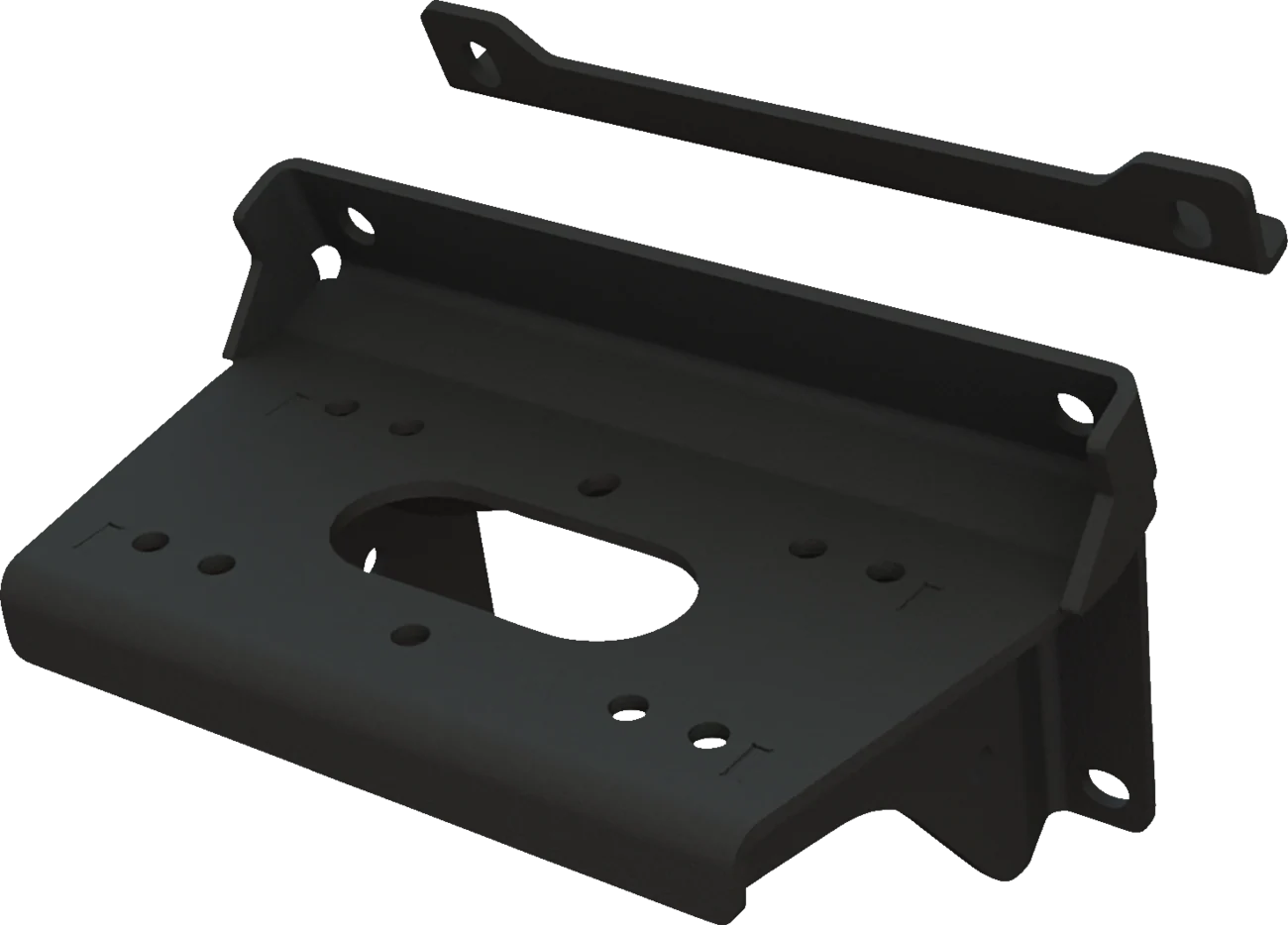 KFI PRODUCTS Winch Mount - Kawasaki 101230