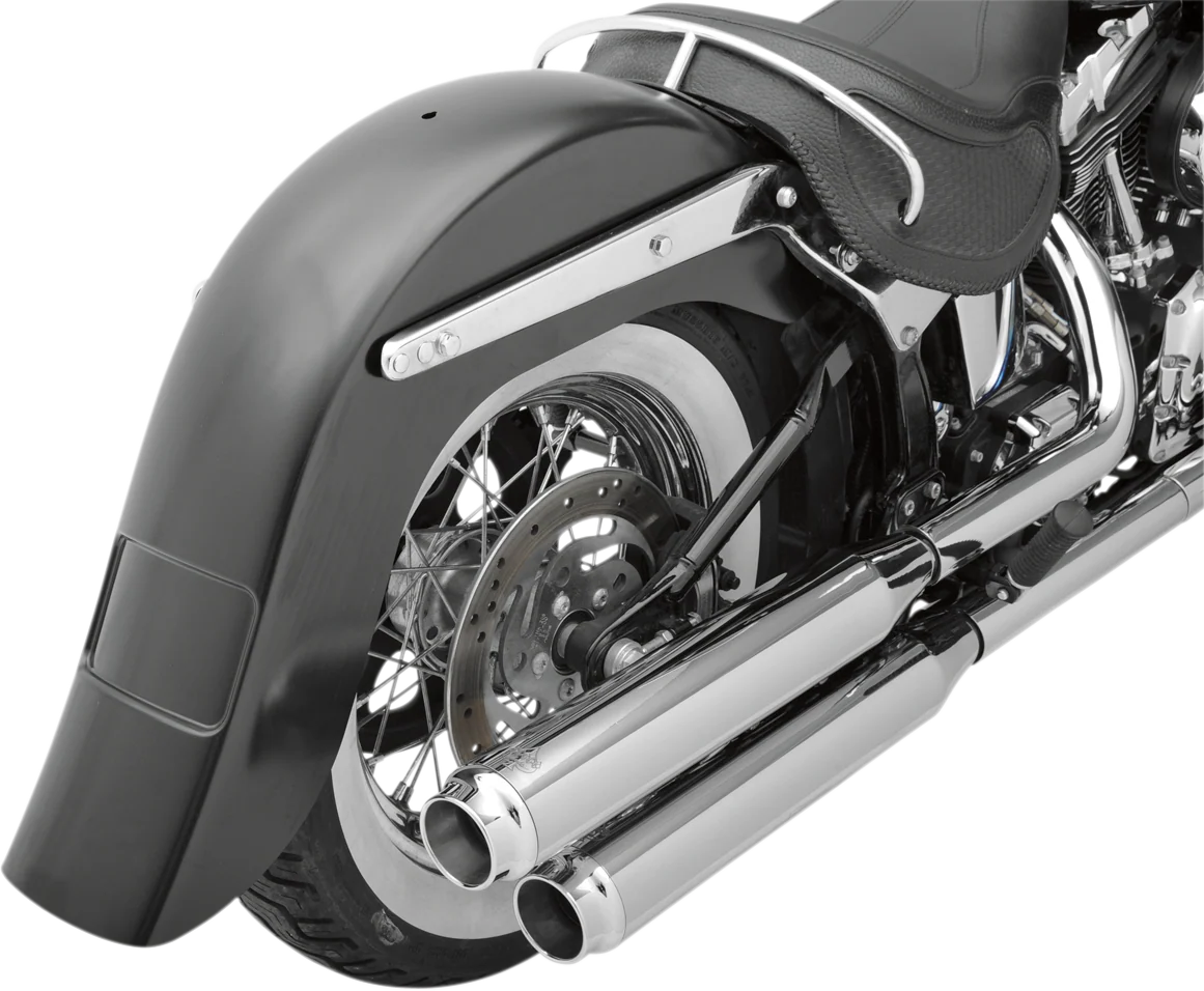 KLOCK WERKS 4" Stretched Rear Fender - Frenched - 7.125" W KWF-02-0302