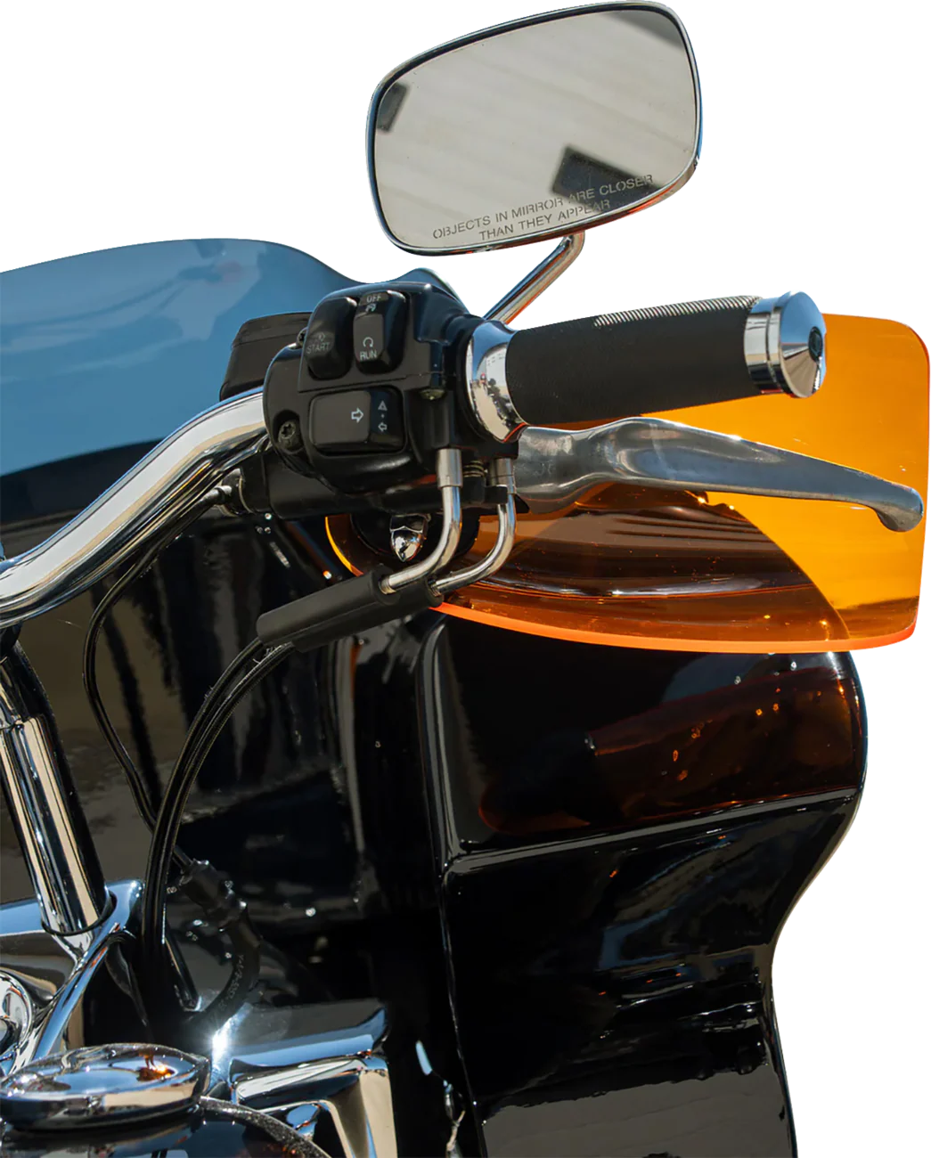 KLOCK WERKS Flare® Handguards - '23-'25 Harley-Davidson - Orange KWS-01-0130-23 - Image 4