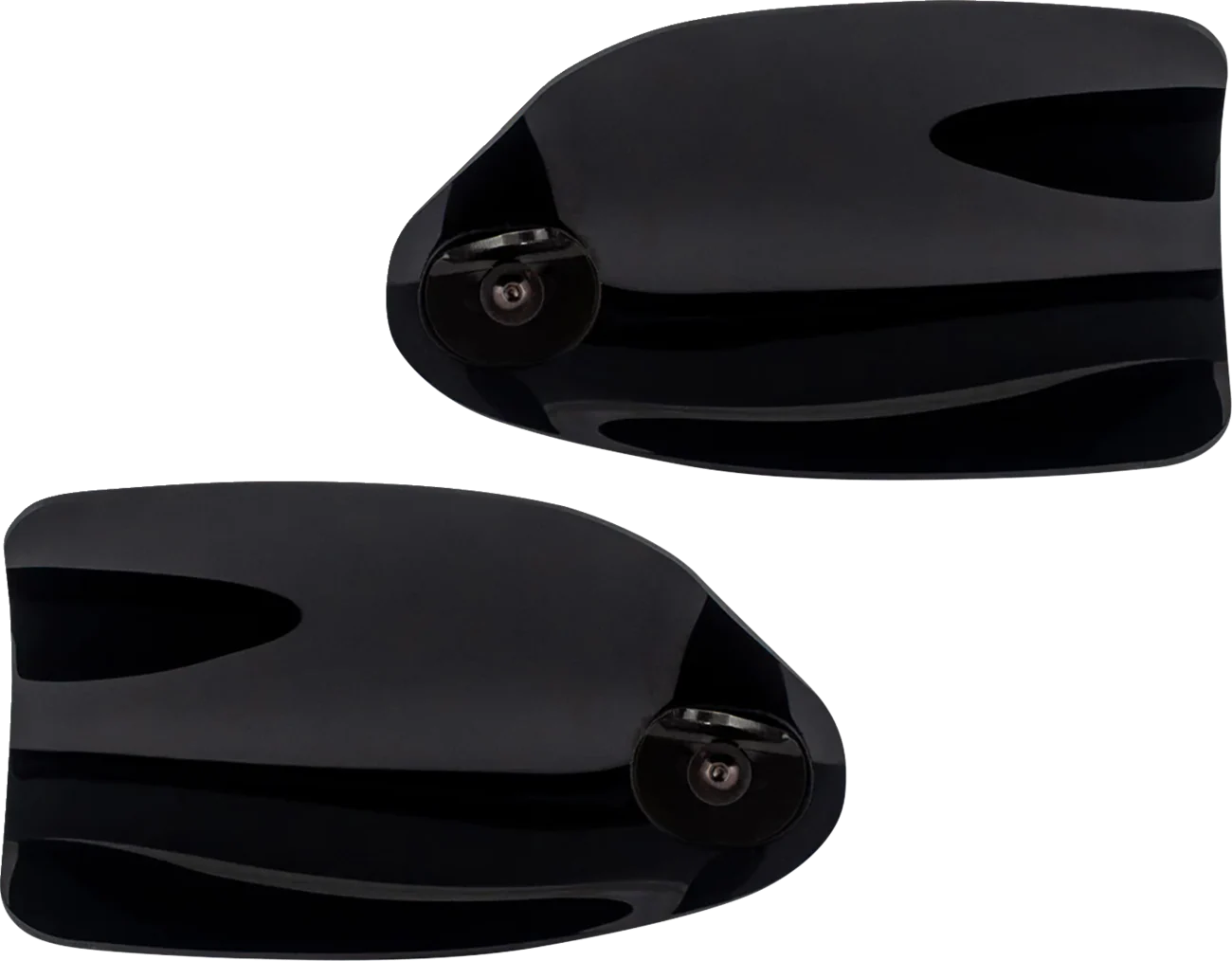 KLOCK WERKS Flare? Handguards - Harley-Davidson Cable Clutch - Black KWS-01-0120-CC - Image 2