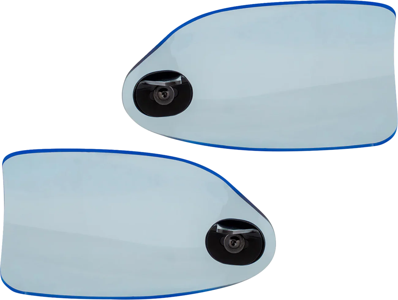KLOCK WERKS Flare? Handguards - Harley-Davidson Cable Clutch - Blue Ice KWS-01-0128-CC - Image 2