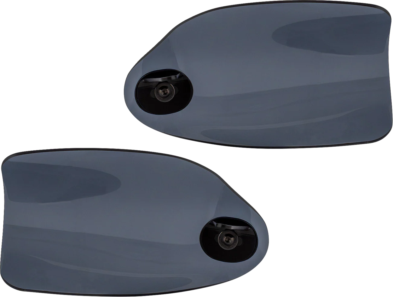KLOCK WERKS Flare? Handguards - Harley-Davidson Cable Clutch - Dark Smoke KWS-01-0122-CC - Image 2