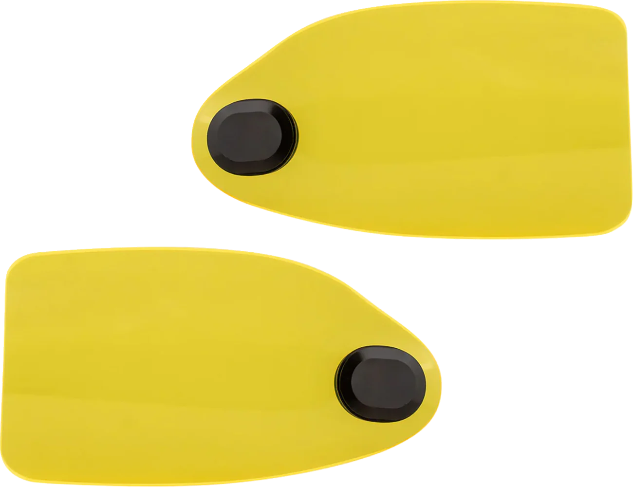 KLOCK WERKS Flare? Handguards - Harley-Davidson Cable Clutch - Yellow Ice KWS-01-0126-CC