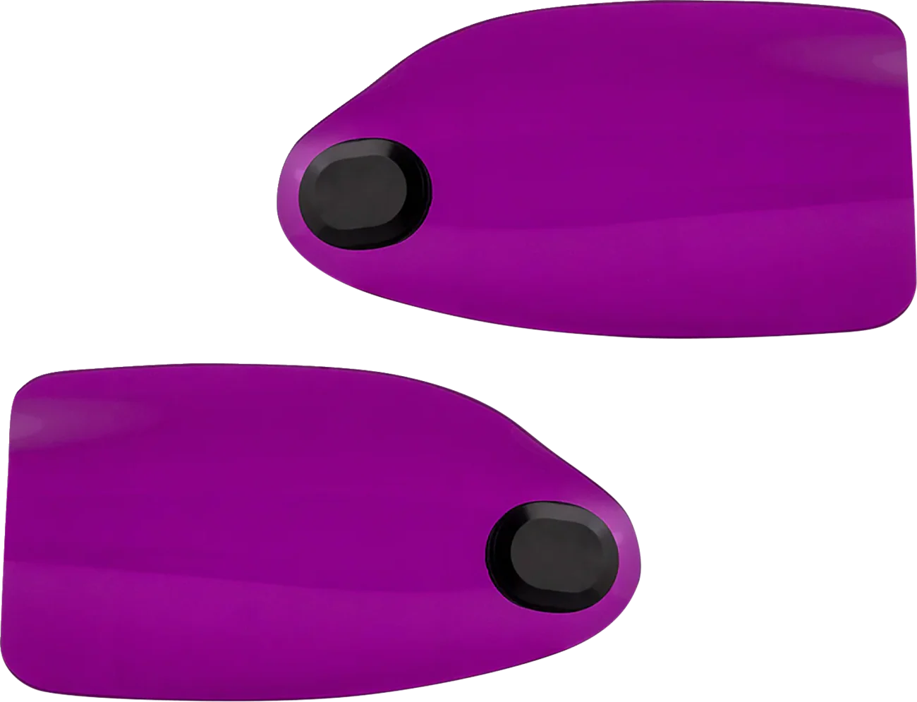 KLOCK WERKS Flare? Handguards - Harley-Davidson Hydraulic Clutch - Purple KWS-01-0134-HC