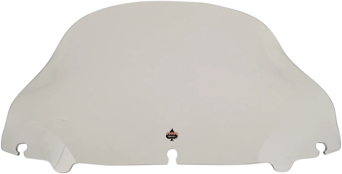 KLOCK WERKS Flare* Windshield - 10-1/2" - Clear - '14-'23 FLH KWW-01-0466
