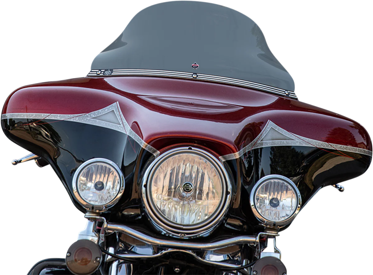 KLOCK WERKS Flare* Windshield - 10-1/2" - Tint KWW-01-0619-T