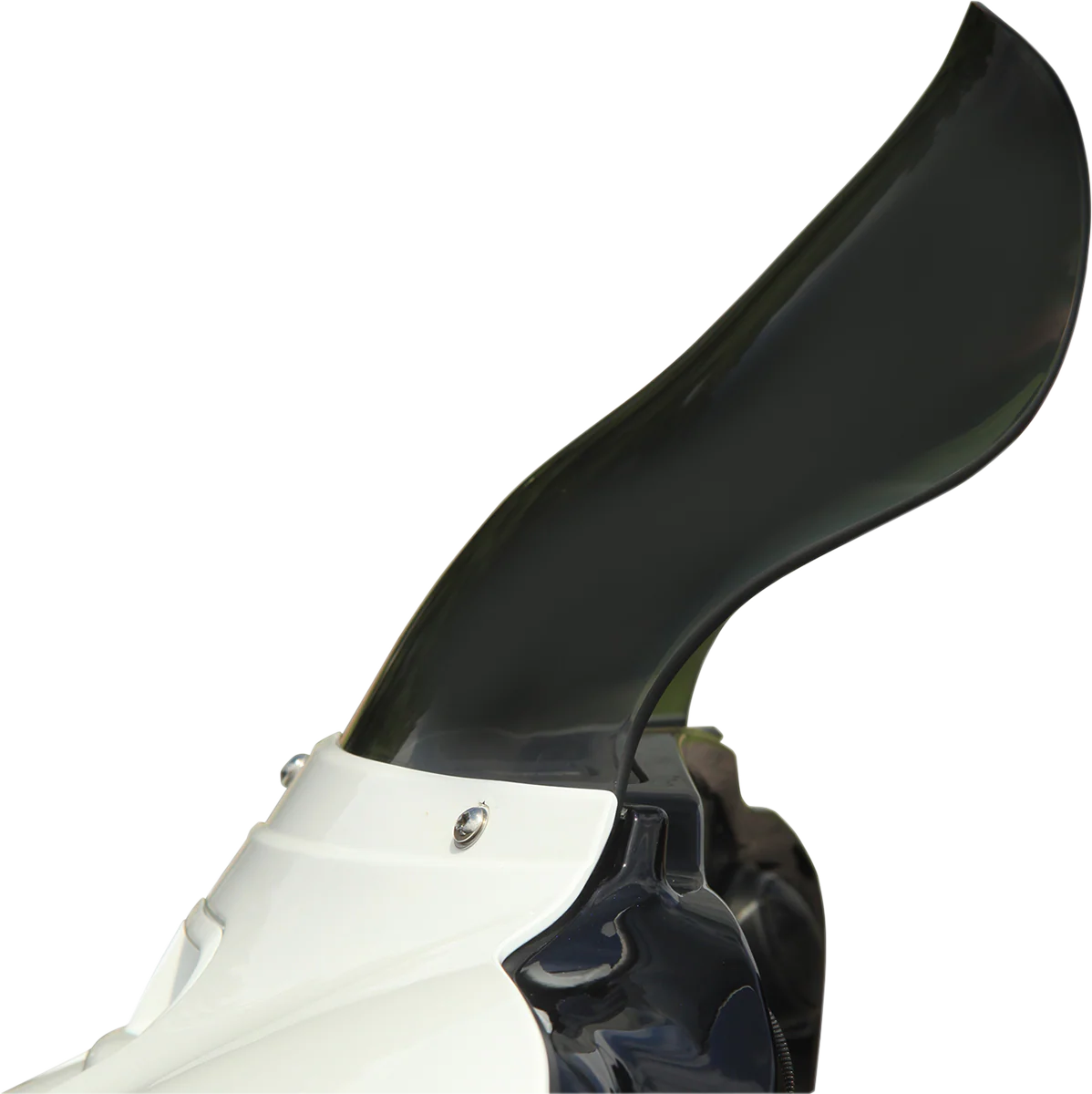 KLOCK WERKS Flare* Windshield - 10-1/2" - Tinted - '14-'23 FLH KWW-01-0468 - Image 2
