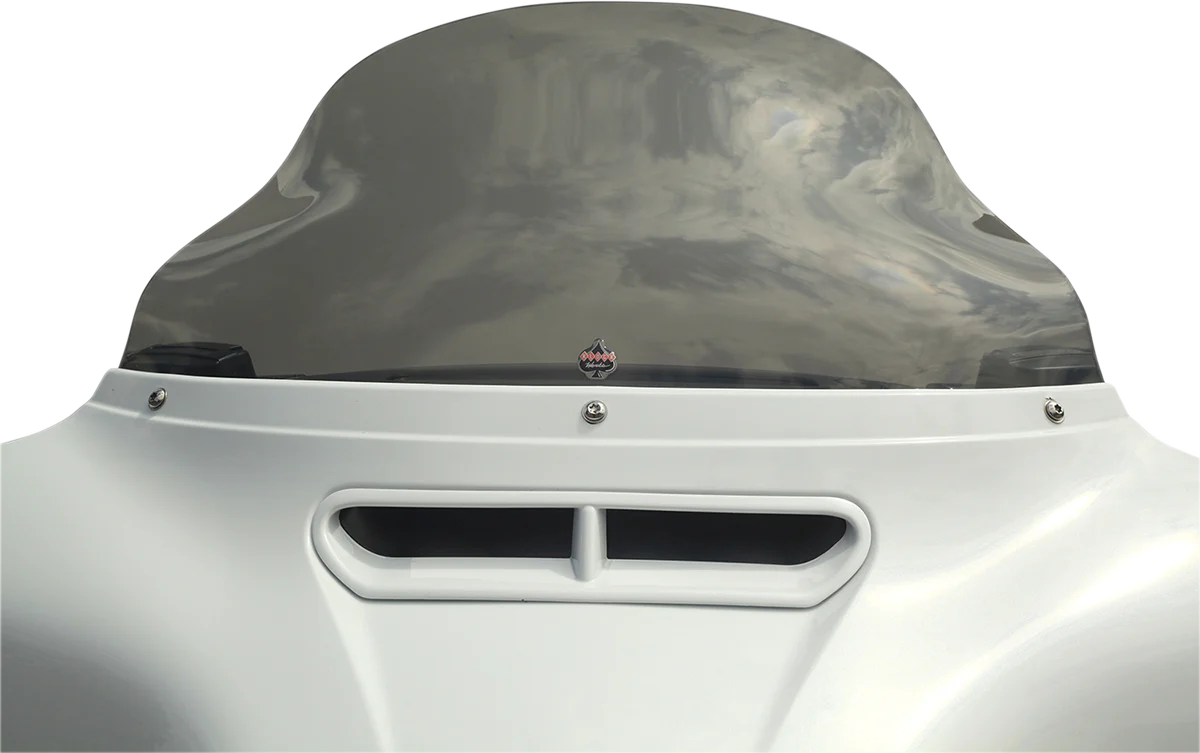 KLOCK WERKS Flare* Windshield - 10-1/2" - Tinted - '14-'23 FLH KWW-01-0468 - Image 3