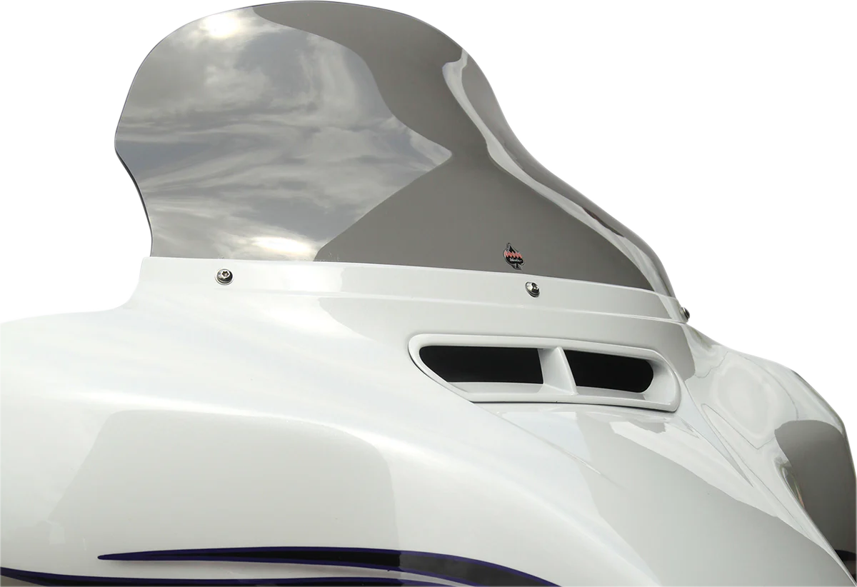 KLOCK WERKS Flare* Windshield - 10-1/2" - Tinted - '14-'23 FLH KWW-01-0468 - Image 4