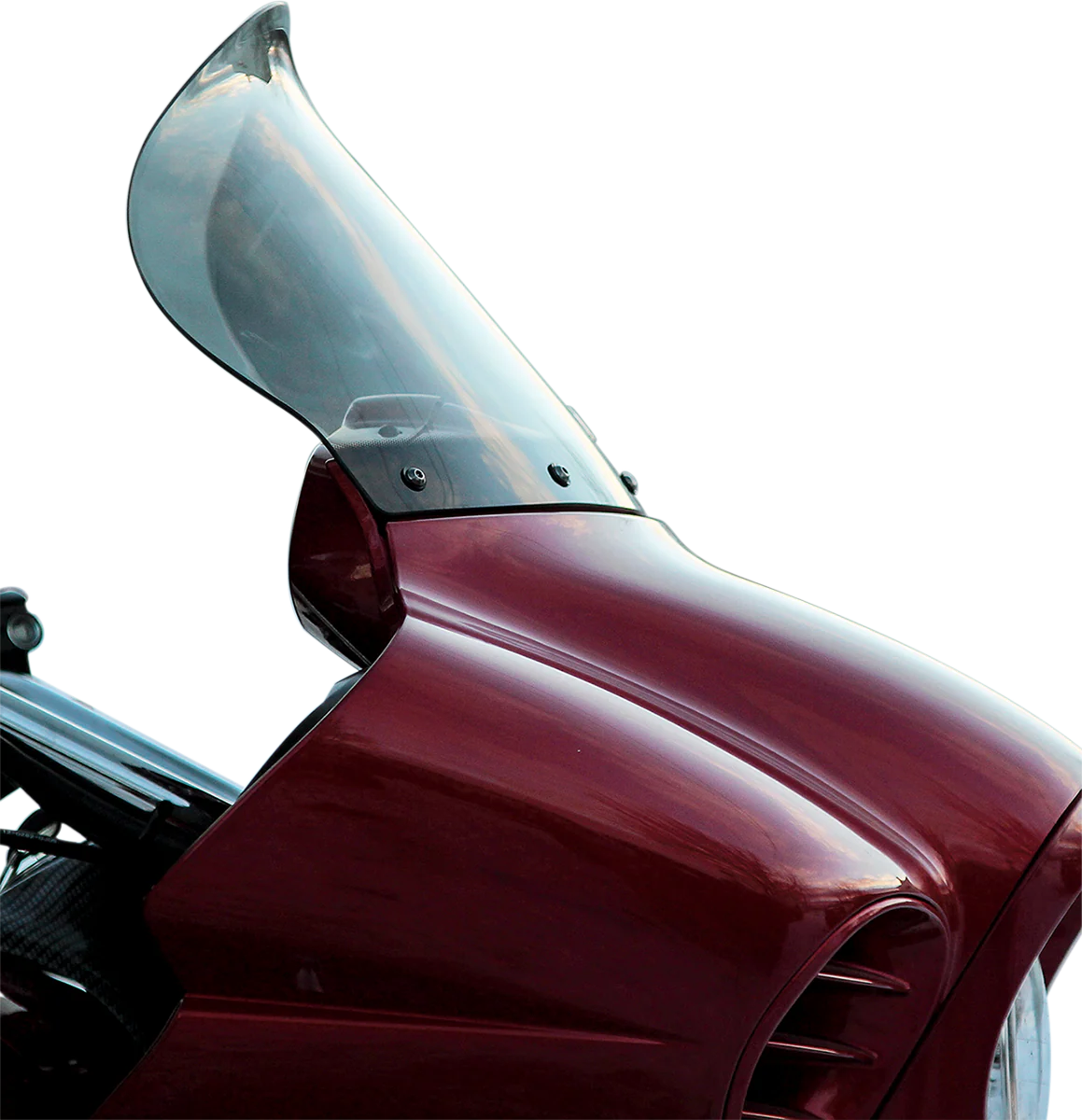 KLOCK WERKS Flare* Windshield - 12" - Tinted - Vaquero KWW-06-0047