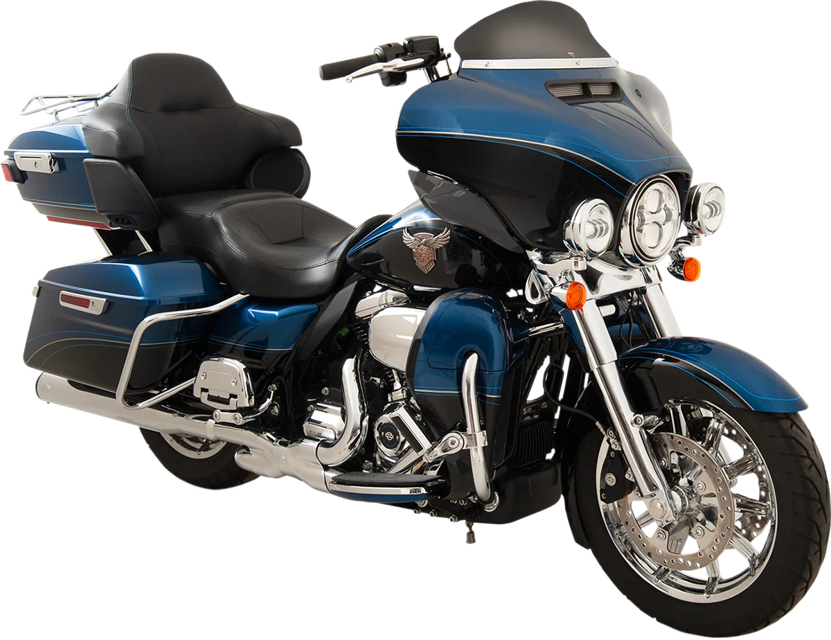 KLOCK WERKS Flare* Windshield - 5" - Black - '14-'23 FLH KWW-01-0319 - Image 2