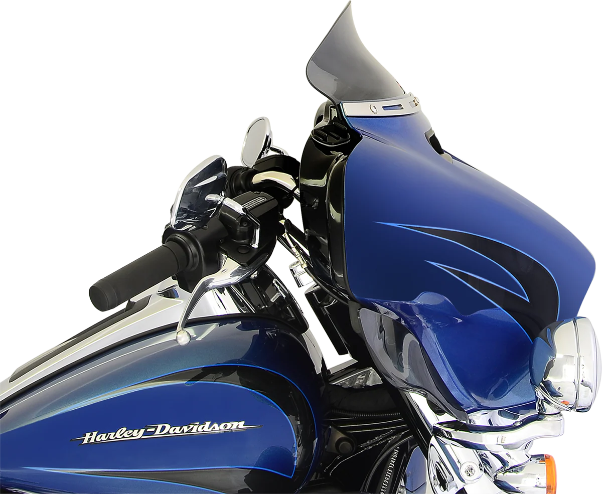 KLOCK WERKS Flare* Windshield - 5" - Dark Smoke - '14-'23 FLH KWW-01-0389 - Image 2