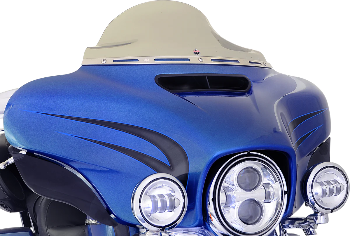 KLOCK WERKS Flare* Windshield - 8-1/2" - Tinted - '14-'23 FLHT KWW-01-0209-2014 - Image 2