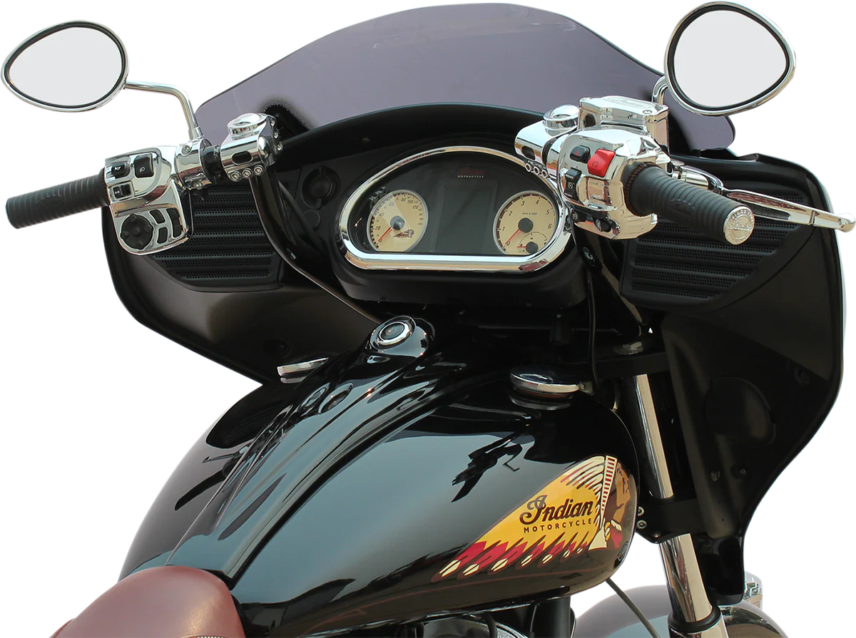 KLOCK WERKS Handlebar - Klip Hanger - 12" - Black/Black KWH-04-9011-B - Image 3