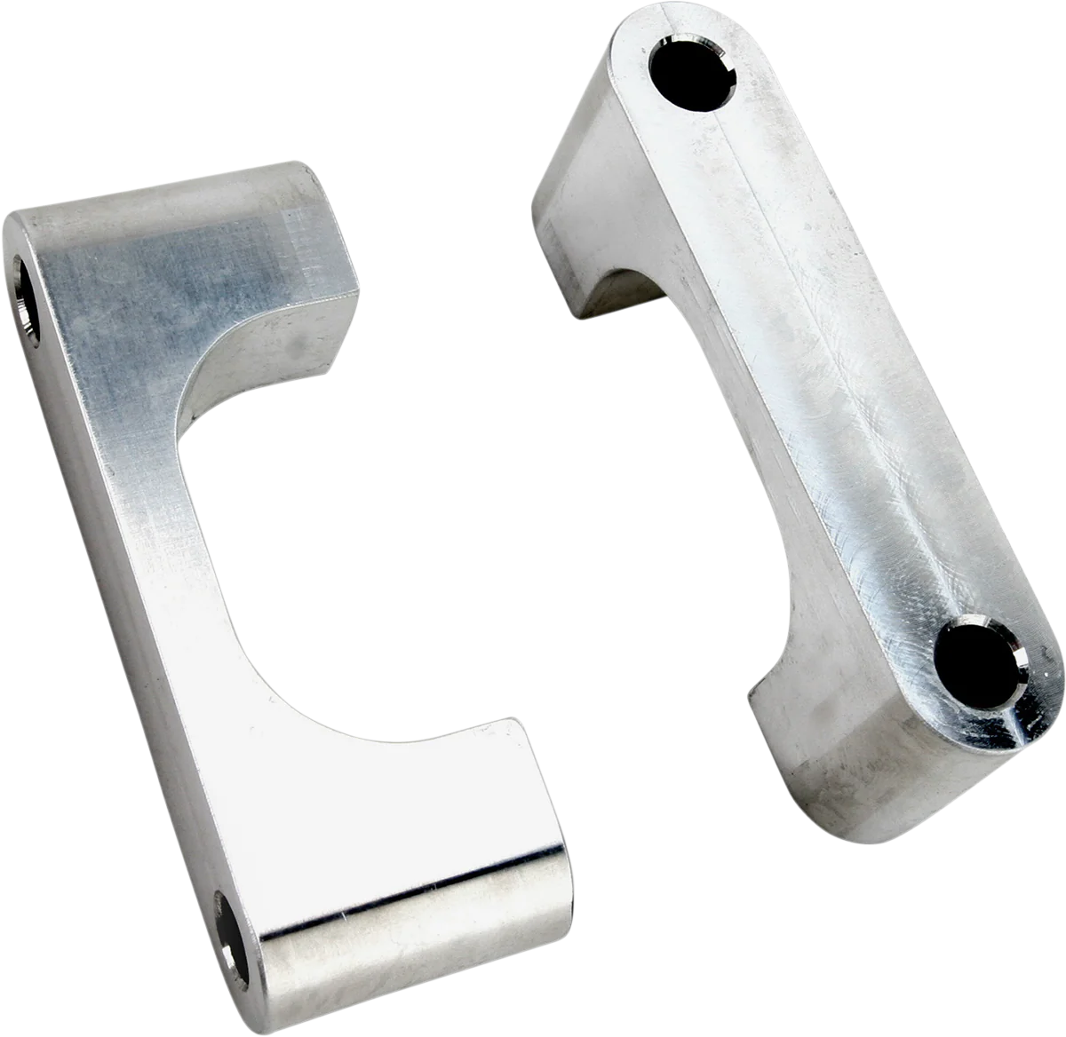 KLOCK WERKS Hugger Front Fender Mounting Blocks - For 21" Wheels - Satin KWFS-02-0106