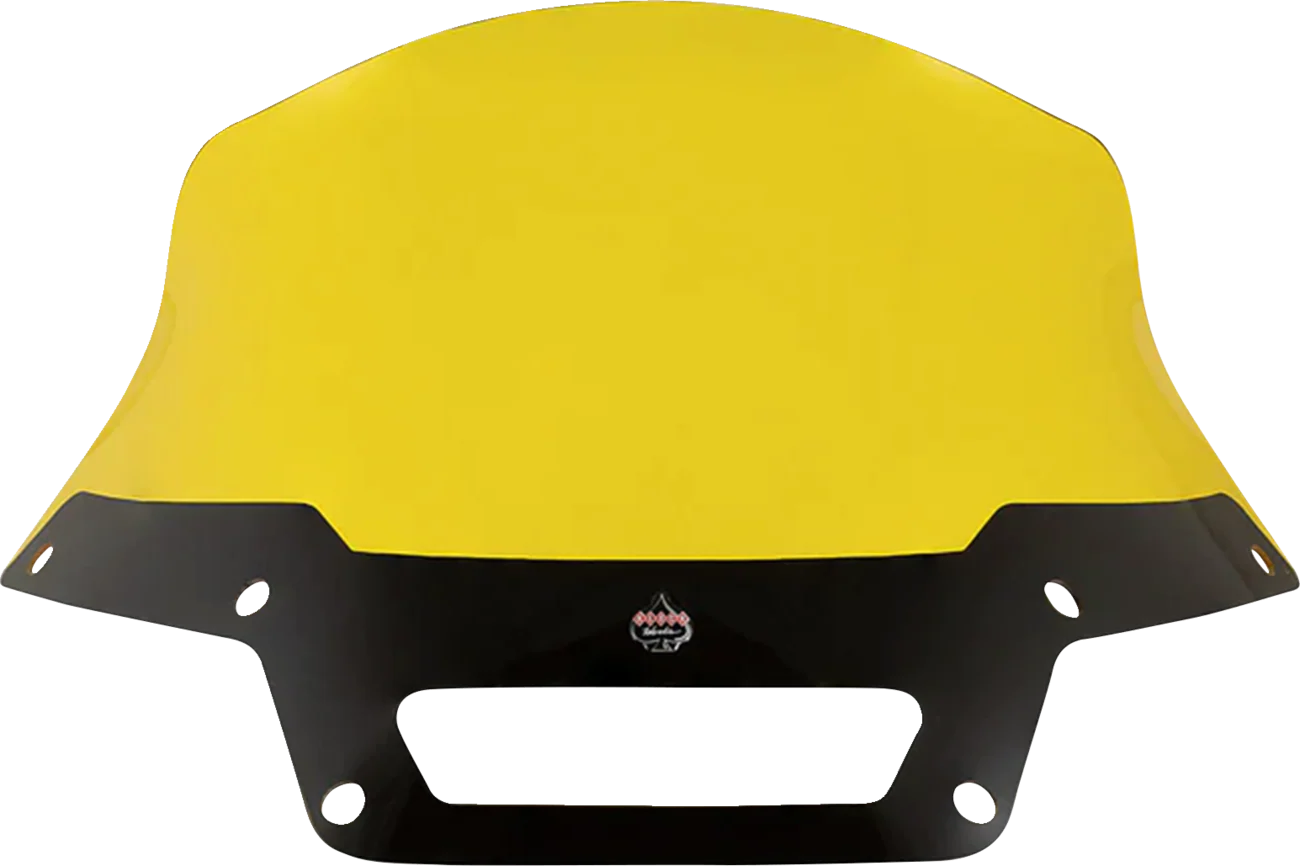 KLOCK WERKS Kolor Flare* Sport Windshield - 8" - Yellow - FXLRST KWW-02-0631