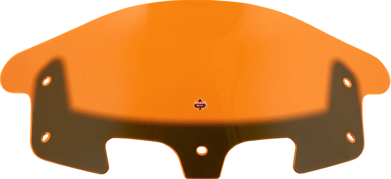 KLOCK WERKS Kolor Flare* Windshield - 10" - Orange Ice KWW-04-0632 - Image 2