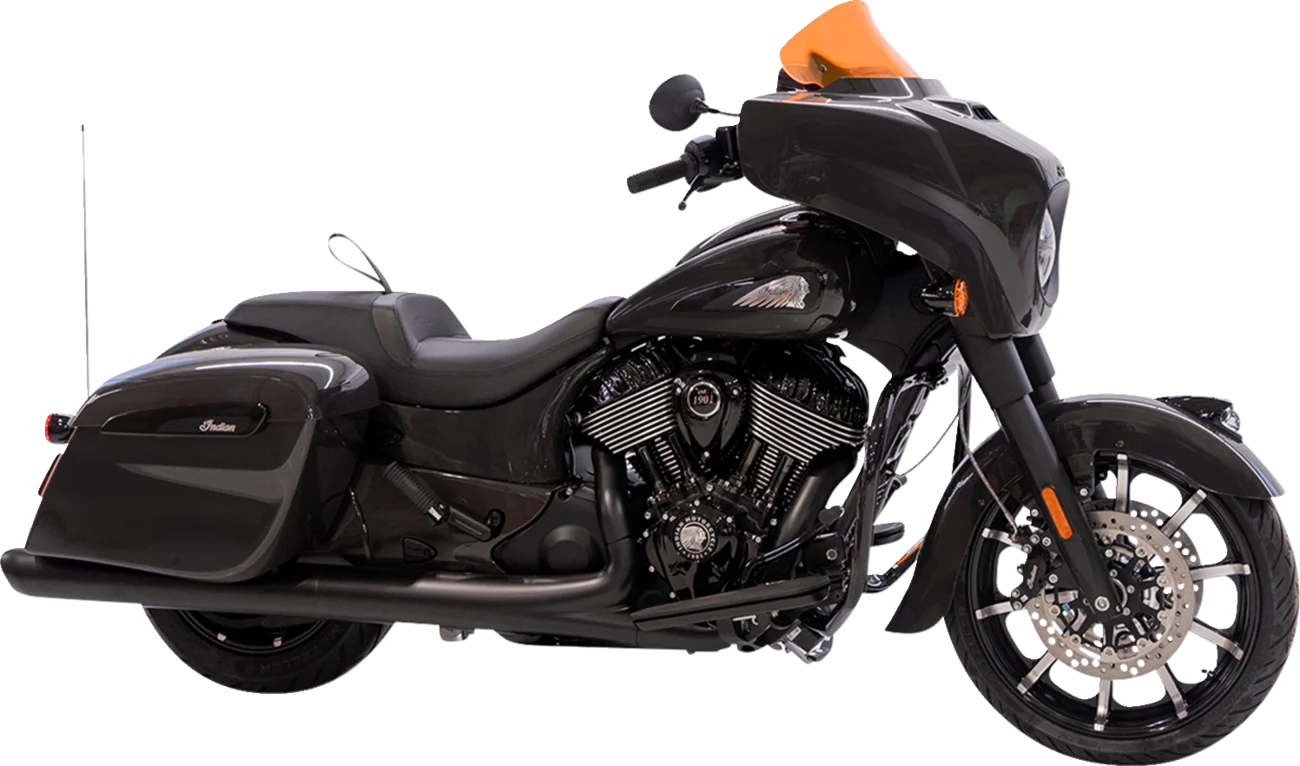 KLOCK WERKS Kolor Flare* Windshield - 10" - Orange Ice KWW-04-0632 - Image 4