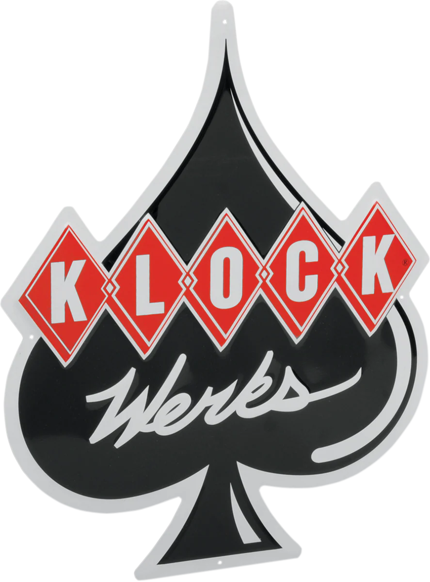 KLOCK WERKS Metal Sign KWA-METALSIGN
