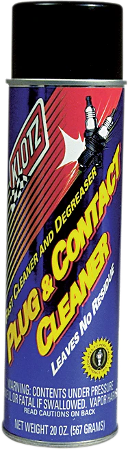 KLOTZ OIL Plug & Contact Cleaner - 12.5 oz. net wt. - Aerosol KL-609
