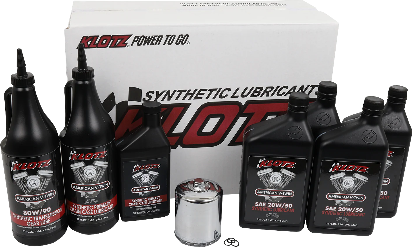 KLOTZ OIL Premium Oil Change Kit KH-100