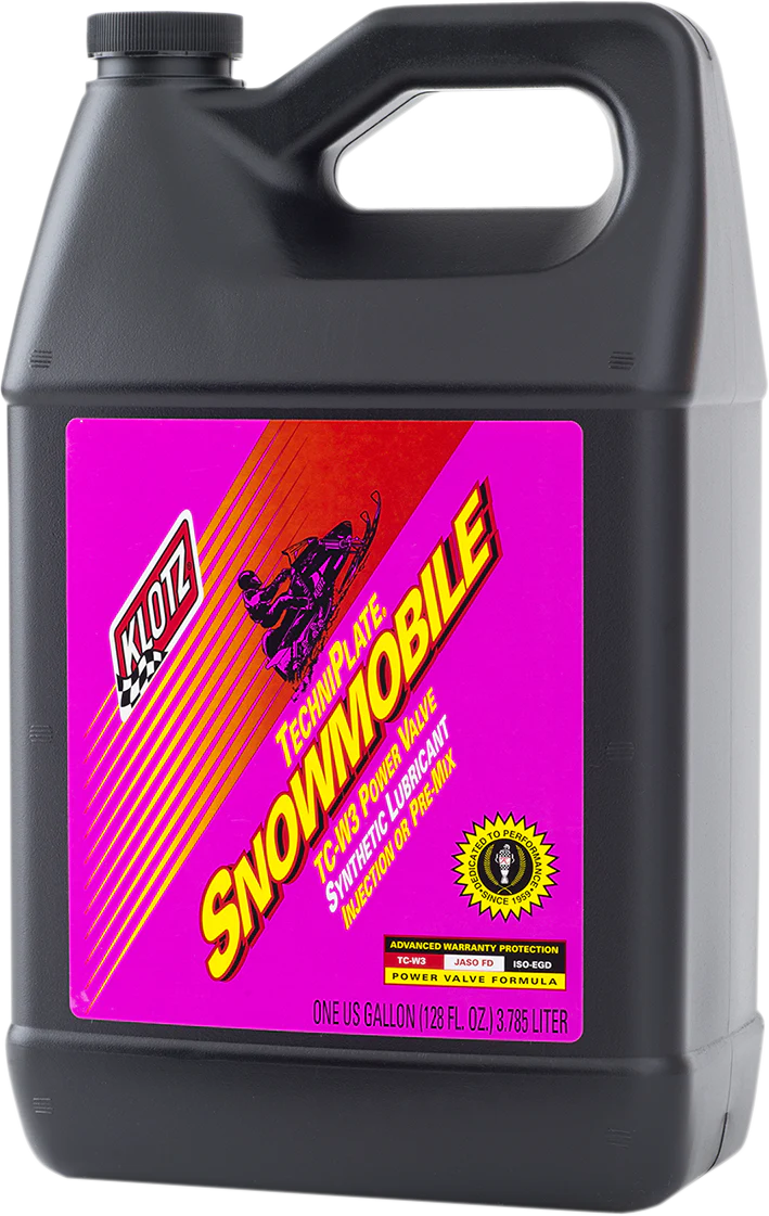 KLOTZ OIL Snowmobile TechniPlate® Synthetic 2-Stroke Oil - 1 U.S. gal. KL-216