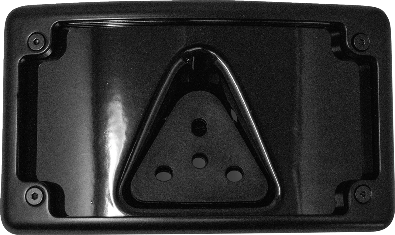 KODLIN USA 3-Hole License Plate Mount - Curved - Black KUS20352 - Image 3
