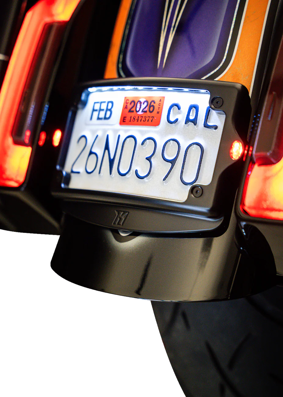 KODLIN USA 3-in-1 Mount Kit - License Plate - Cureved - Black KUS20302 - Image 2