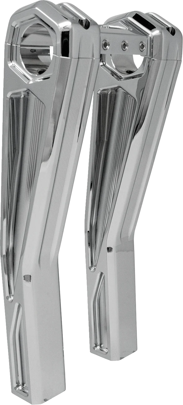 KODLIN USA Ascent Pro Risers - Pullback - 10" - Chrome KUS55134