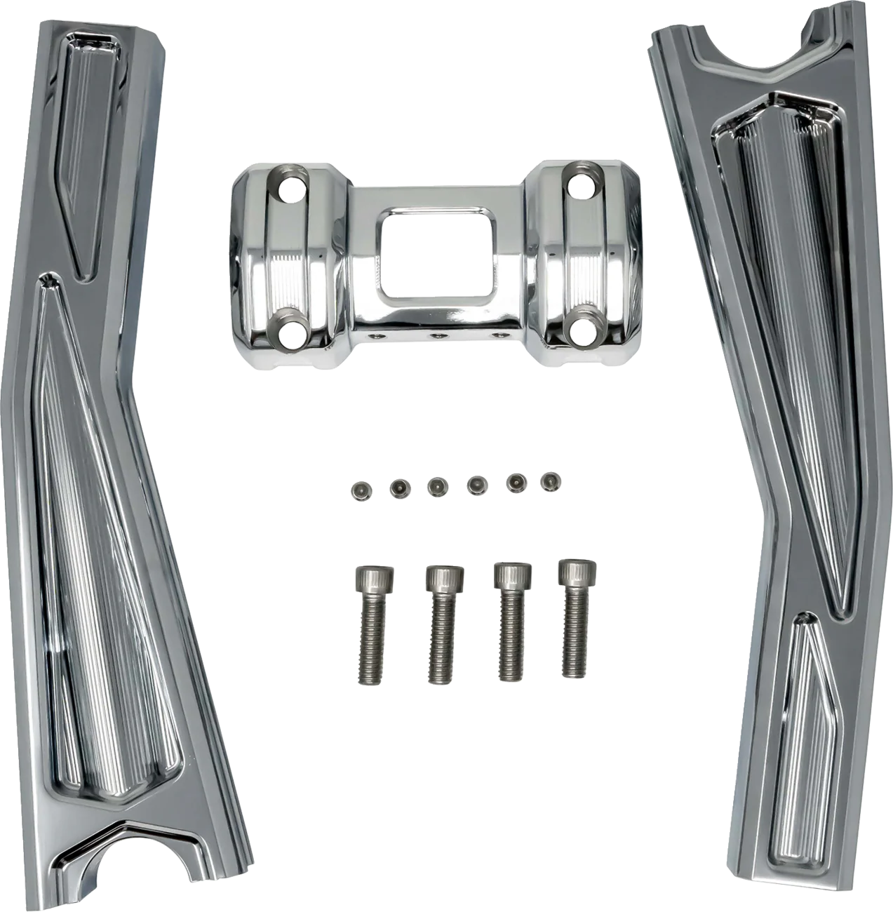 KODLIN USA Ascent Pro Risers - Pullback - 10" - Chrome KUS55134 - Image 2