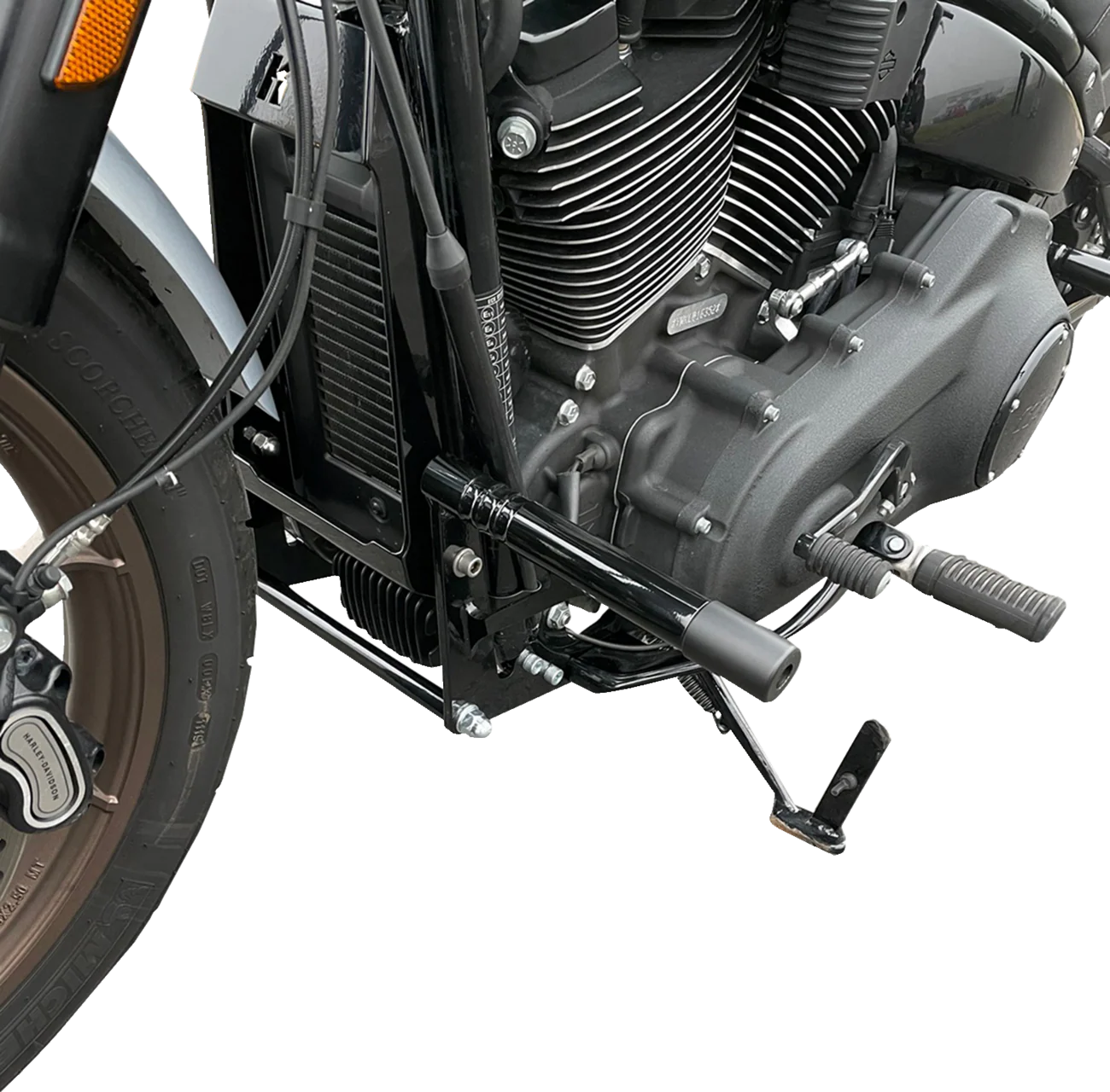 KODLIN USA Engine Guards - Front - Black - Softail K59515 - Image 2