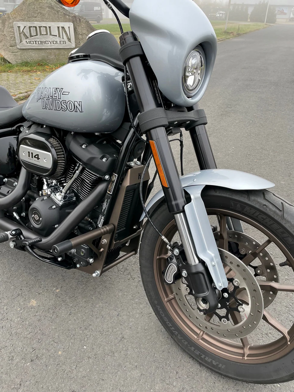 KODLIN USA Engine Guards - Front - Bronze - Softail K59514 - Image 8