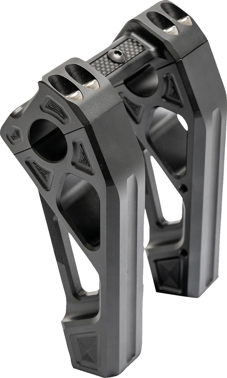 KODLIN USA Fastback Risers - Includes Clamp - 6" - Black K55129 - Image 4