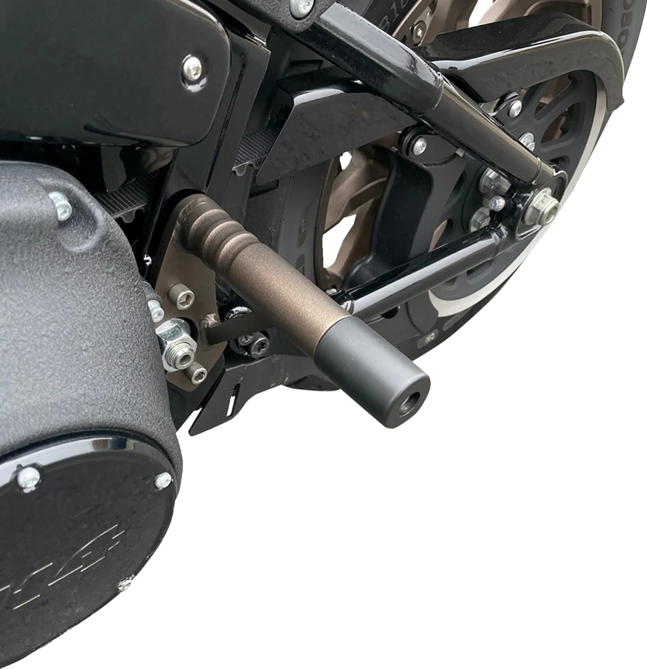 KODLIN USA Frame Guards - Rear - Bronze - Softail K59512 - Image 3