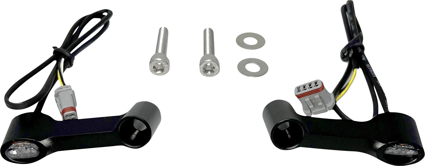 KODLIN USA Front Turn Signals - Sportster S - Black K68497