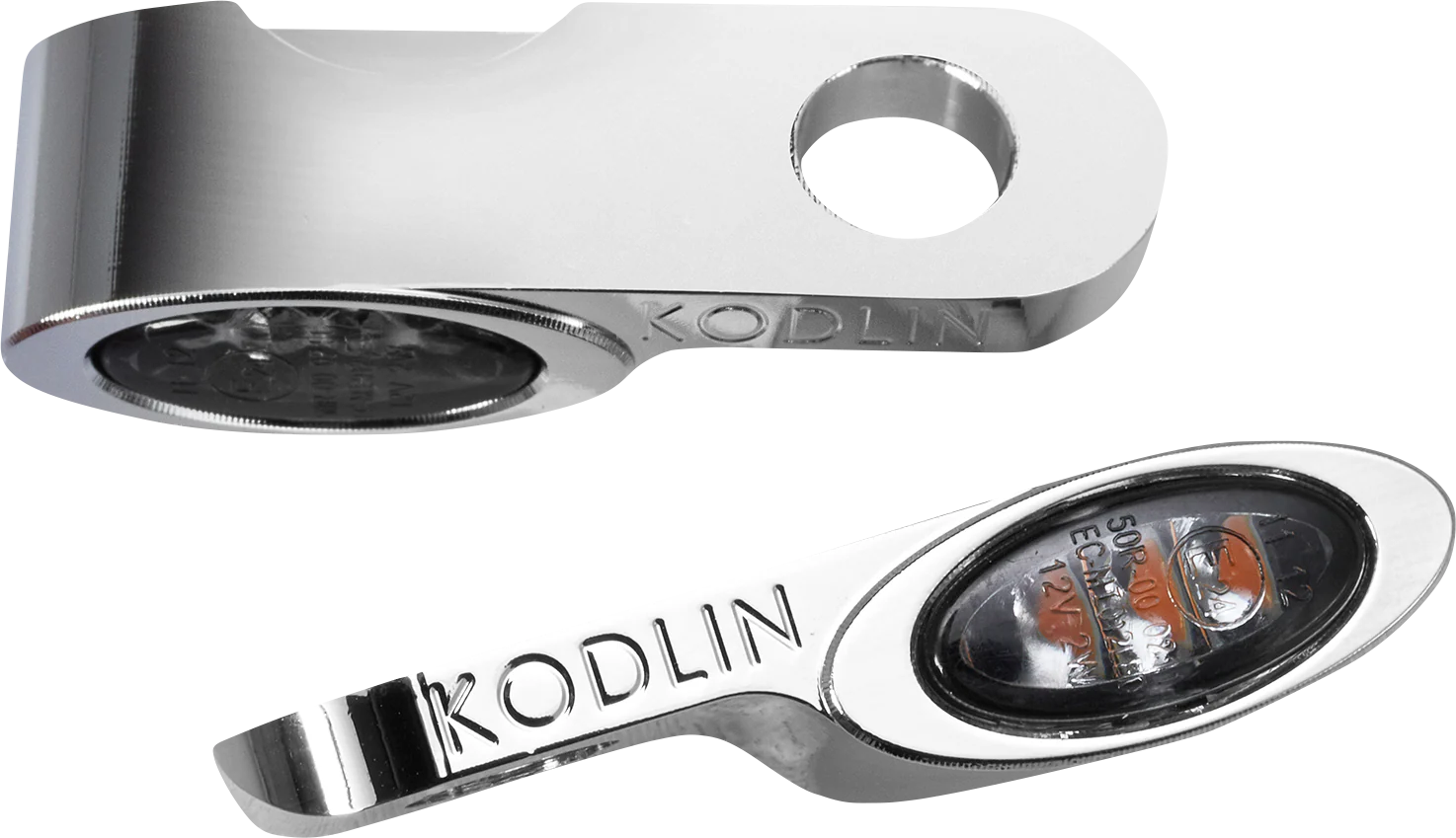 KODLIN USA Turn Signal w/ Running Light - Universal - Chrome K68511