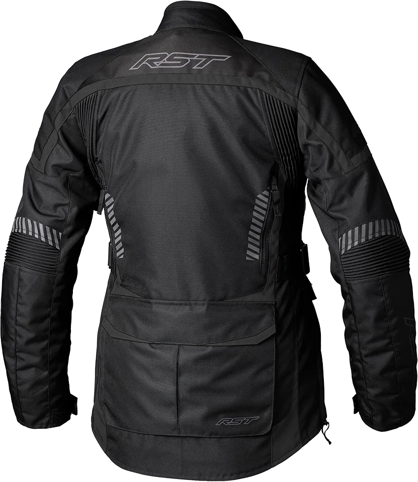 Ladies Maverick Evo Ce Jacket Black/Black Textile Md - Image 2