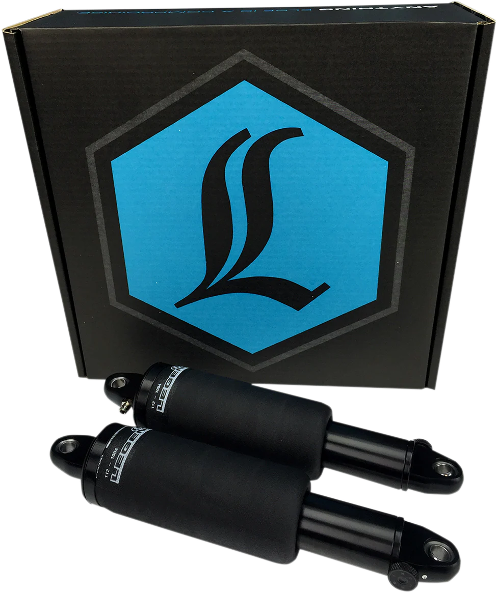 LEGEND SUSPENSION AIR-A Dyna Adjustable AIR Suspension - Black - FXD 1311-0106