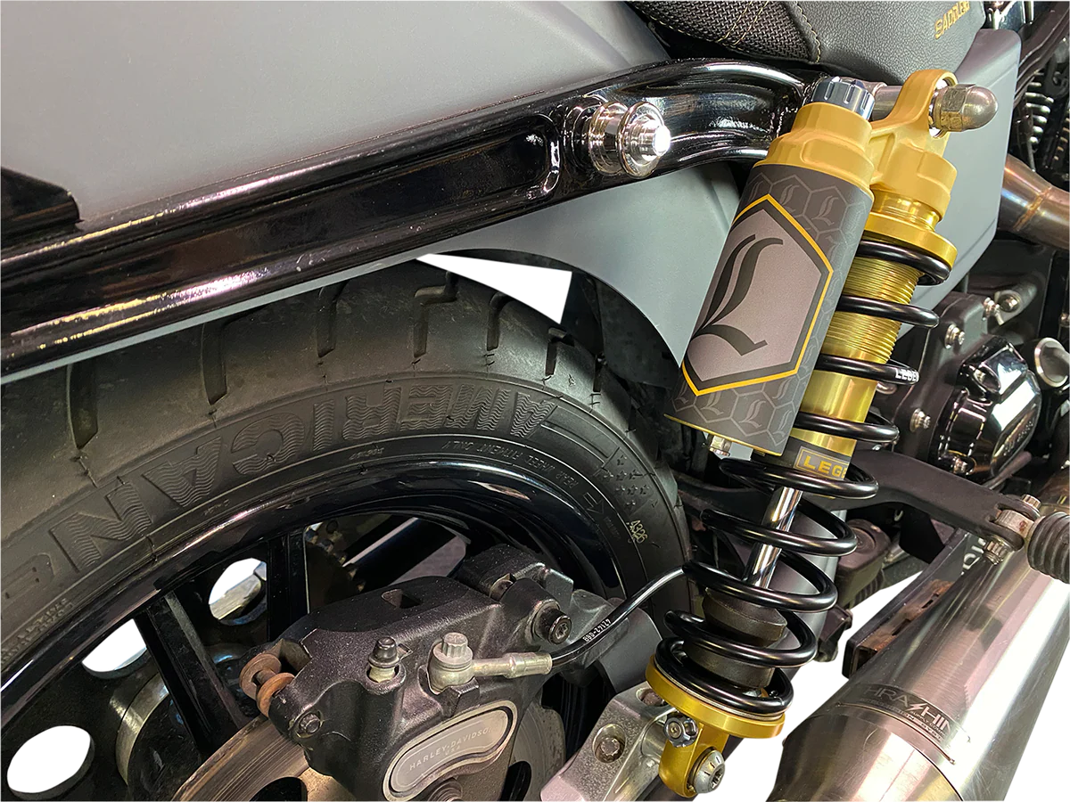 LEGEND SUSPENSION REVO ARC Piggyback Shocks - Standard - Gold - 14" - '84-'00 FXR 1310-1924 - Image 3