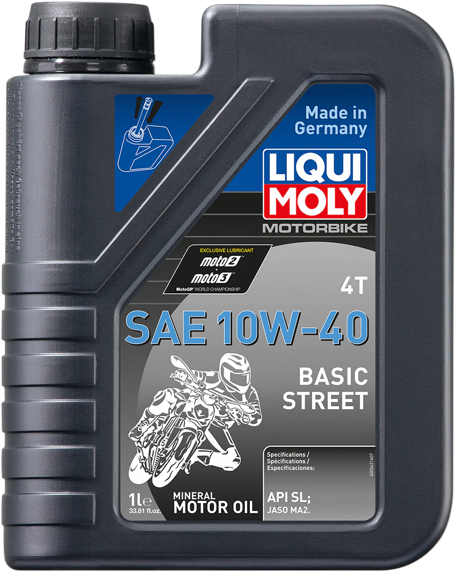 LIQUI MOLY Basic Street 4T Oil - 10W-40 - 1 Liter 20190