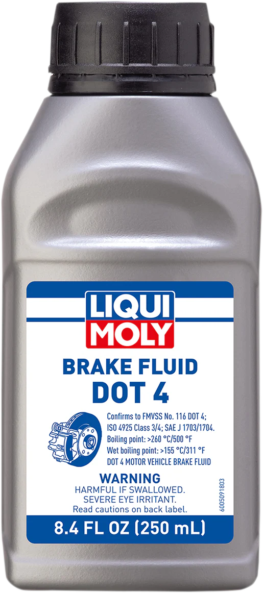 LIQUI MOLY DOT 4 Brake Fluid - 250ml 20152
