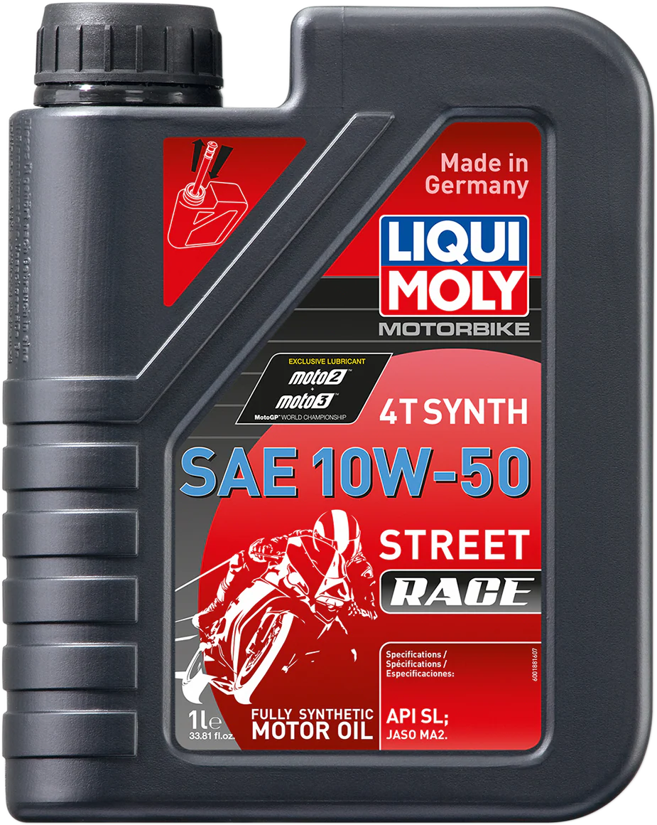 LIQUI MOLY Street Race Synthetic 4T Oil - 10W-50 - 1L 20066