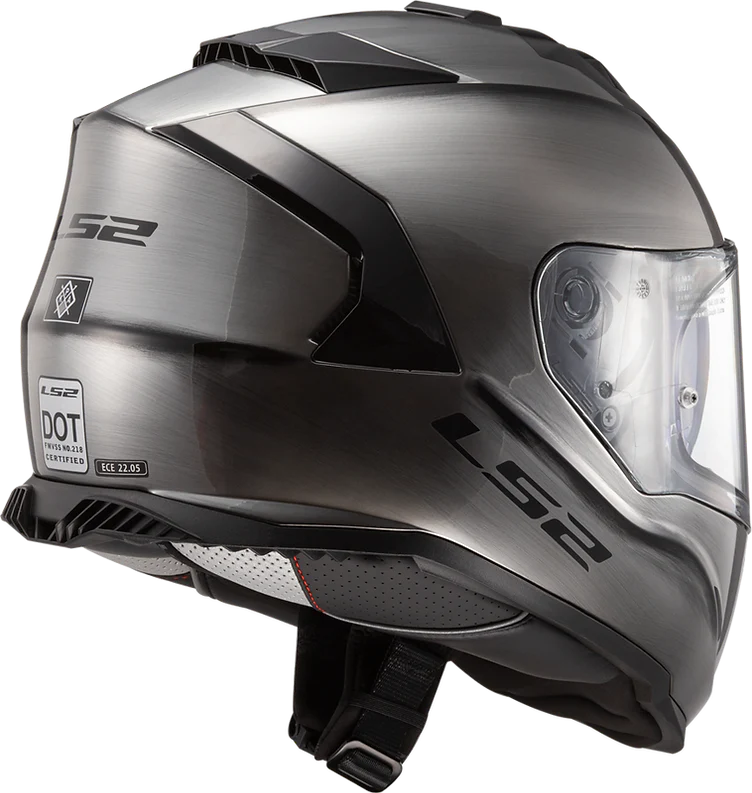 LS2 - Assault Full Face Helmet - Brushed Gray - L (Open Box) - Image 3