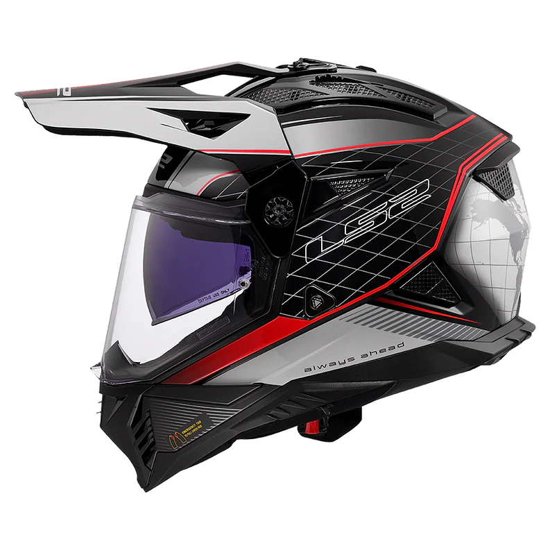LS2 - Blaze II Adventure Helmet 100th Meridian - Image 5