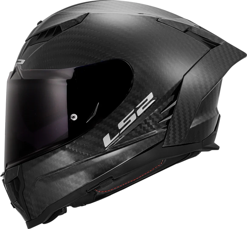 LS2 Dragon Gloss Solid Matte Carbon - Image 2