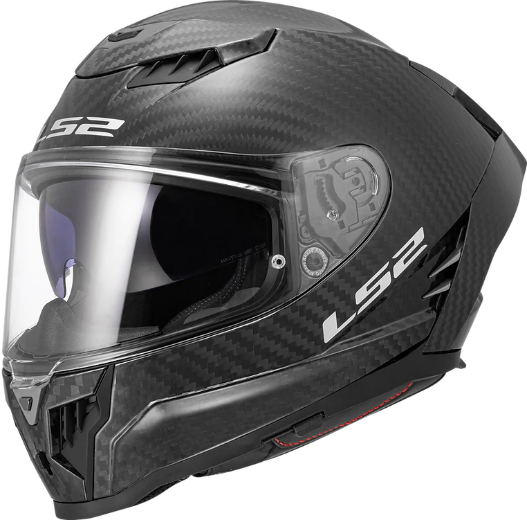 LS2 Dragon Gloss Solid Matte Carbon - Image 7