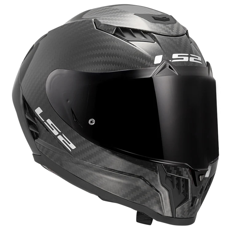 LS2 Dragon Gloss Solid Matte Carbon - Image 8